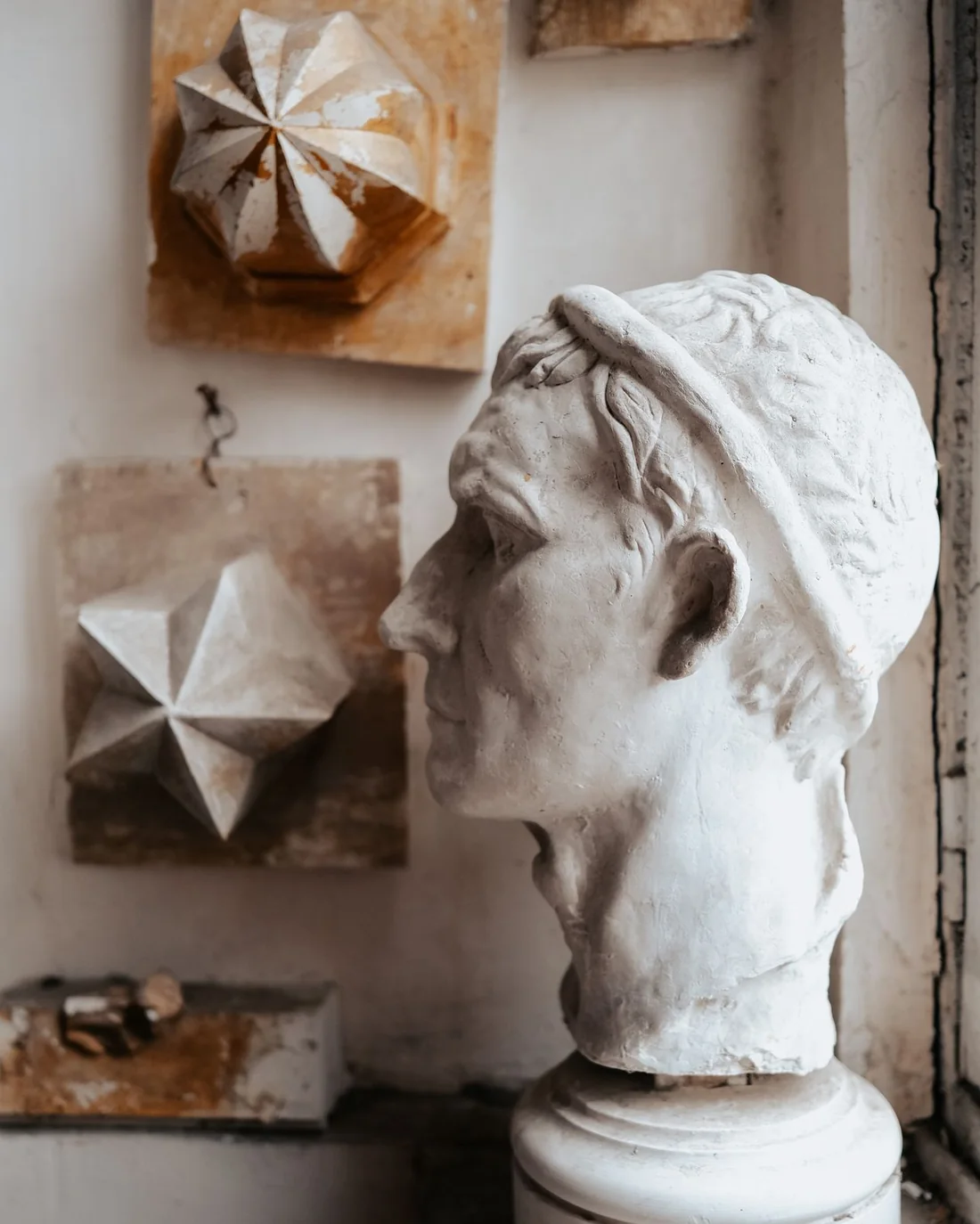 A classical marble bust